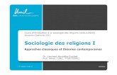 Sociologie des religions I - UNIL | Université de Lausanne · 8 Alexis de TOCQUEVILLE (1805-1859) • T. prône donc la désacralisation nécessaire du politique tout en estimant