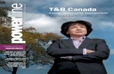 entier T&B Canada - TNB.COM · article principal 4 T&B met en place des solutions de gestion de talents pour développer de futurs leaders réussir 7 WESCO nomme T&B Fournisseur de