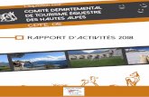 des hautes alpes · 2018-12-07 · Faire des Hautes-Alpes une destination cavalière, redynamiser le tourisme et induire de nouvelles retombées économiques : des objectifs clés