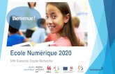 Ecole Numérique 2020©rique/Présentation... · Collaboration avec le SPW et les Communautés française et germanophone 12. Engagements Mise à disposition d’une connexion Internet