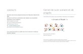 CONTACTS Carnet de suivi scolaire et de progrès · 2018-05-08 · Carnet de suivi scolaire et de progrès À destination des enfants issus de familles itinérantes et de voyageurs