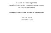 Accueil de l’hétérogénéité dans ... - Saône et Loire71.snuipp.fr/IMG/pdf/Maryse_METRA_2015_Snuipp_Chalons.pdf · différences d'âge et de maturité au sein d'une même classe.