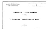 Chutes Gauthiot : campagne hydrologique 1961horizon.documentation.ird.fr/exl-doc/pleins_textes/... · échelle a été installée pour la campagne 1961 ; son zéro est à - 7,59 m