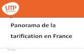 Panorama de la tarification en France · 2020-02-18 · Les gammes tarifaires sont constituées de 4 grandes catégories de titres : •Les titres « toutes clientèles » sont disponibles
