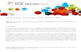 WP SQL Server 2012 Nouveautés de SQL Server 2012download.microsoft.com/documents/France/serveur... · Composant clé de la plateforme de gestion et d’analyse de l’information