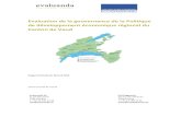 Evaluation de la gouvernance de la Politique de …...2016/09/07  · [Evaluation de la gouvernance de la politique de développement régional] Rapport du 28 avril 52015 /1191 Mandat