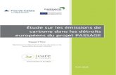 Étude sur les émissions de carbone dans les détroits européens … · 2018-06-12 · Étude sur les émissions de carbone dans les détroits européens du projet PASSAGE Rapport