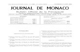 Bulletin Officiel de la Principauté - Monacojournaldemonaco.gouv.mc/var/jdm/storage/original/application/f5f05… · DIRECTION - REDACTION - ADMINISTRATION MINISTERE D’ETAT - Place