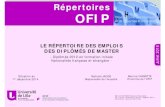 LE RÉPERTOIRE DES EMPLOIS DES DIPLÔMÉS DE MASTERofip.univ-lille1.fr/files/nuxeo/nxfile/default/47abc833... · 2020-07-06 · Seuls les répondants figurent dans le répertoire