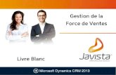 Microsoft Dynamics CRM 2013 - Javista ... Microsoft Dynamics CRM 2013 i Sommaire Fin du porte-أ  ...