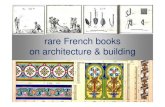 Rare French Books lec.ppt - Miles Lewis...objets de serrurerie, ferrure, et menuiserie Jean-Baptiste Rondelet, Traité Théorique et Pratique de l'Art de Bâtir (published by the author,