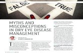 MYTHS AND MISCONCEPTIONS€¦ · With all of this innovation and attention, it’s easy to get lost in the weeds of the wealth of information available. Myths and misconceptions can