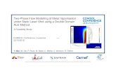 Two-Phase Flow Modelling of Metal Vaporisation under Static …cn.comsol.com/paper/download/578491/mayi_presentation.pdf · 2018. 12. 4. · Ce document et les informations qu’il