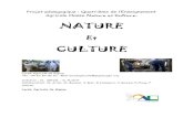 Plaquette 4eme Nature et Culture 15 - lyceeagricole-gignac.fr€¦ · Projet pédagogique : Quatrième de l’Enseignement Agricole Classe Nature et Culture. NATURE Et CULTURE Lycée