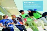 Erasmus+ - Euroguidance · 2017. 6. 9. · Erasmus+ est un vaste programme apportant des possibilités à l'échelon européen dans les domaines de l'éducation, de la formation,