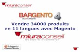 Miura Conseil : vendre 34000 produits en 11 langues avec Magento · Nos références Magento variance-auto.com 2009 Magento CE multi-sites +100 000 combinaisons produits variance-store.com