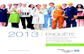 2013 ENQU ÊTE - Emploi-Québec...VARIATION DE PERSONNEL ATTRIBUABLE À LA SAISONNALITÉ Trente-six pour cent (36 %) des entreprises disent connaître des variations de personnel durant