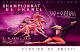 Gymnastique Rythmique CHAmPiOnnAT de fRAnCe elite demi ...€¦ · Artistique de 2012 et ceux tous récents de 2015, Montpellier a de nouveau rendez-vous avec la Gymnastique. Cette