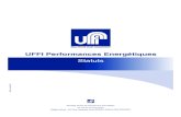 UFFI Performances Energétiques - MeilleureSCPI · et suivants du Code Civil, par l’article L.231-1 et suivants du Code du Commerce, par les articles L.214-50 à L.214-84, ... SCI