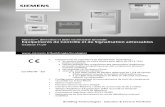 SI France | Brochure: Equipements de Contrôle et de ...f...Building Technologies - Solution & Service Portfolio I 3 Versions FC2020 Versions Détecteurs raccordables Unité de Gestion