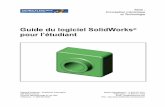 Guide du logiciel SolidWorks pour l’étudiant...La gamme du matériel d’enseignement de SolidWorks comprend 80 tutoriels eLearning couvrant la conception technique, la simulation