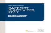 ACTIRIS / BRUXELLES FORMATION RAPPORT D’ACTIVITÉS 2017€¦ · - Rapport 2006-2016: Analyse en amont ... du 9 février 2012 entre la Région de Bruxelles-capitale et la Commission