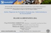 BILANS ALIMENTAIRES (BA) · BILANS ALIMENTAIRES (BA) par Paul N’GOMA-KIMBATSA, Statistician – CountrySTAT Lead Technical Officer Julia STONE, CountrySTAT Country Project Officer