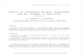 Présence de champignons du genre Coelomomyces chez des ...€¦ · Annales de Parasitologie (Paris), 1974, t.49, n° 2, pp. 241-246 Présence de champignons du genre Coelomomyces