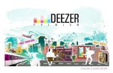 Deezer à emportercdn-content.deezer.com/pdf/press/cp_DeezerPremium.pdf · jusqu’à 320Kb/s. L’avantage : La qualité cD sur Deezer. mobiLeS L’avantage : téléchargement de
