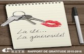 Mme Natalie Villemure, directrice générale · Rapport de gratitude 2015-2016 - Fondation RSTR - 11Rapport annuel 2015-2016 - Fondation RSTR - 11. ... Groupe Somavrac Place Belvédère