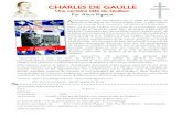 CHARLES DE GAULLE - fnarh.com€¦ · CHARLES DE GAULLE A l’occasion du 50e anniversaire de la visite du général de Gaulle au Québec et de «˜Vive le Québec libre !˜», Alain
