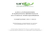 LES LIVRAISONS Dâ€™ENGRAIS MINERAUX - Unifa 2019. 4. 29.آ  LES LIVRAISONS Dâ€™ENGRAIS MINERAUX en France