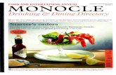 Riccardo-Giraudi Presse Monocle · 2020. 5. 8. · cookbook with the aim of highlighting how food can start conversations across deep cultural and political chasms. "We talk about