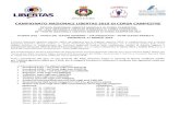 CAMPIONATO NAZIONALE LIBERTAS 2019 DI CORSA CAMPESTRE · Campionato Nazionale Libertas 2019 di Corsa Campestre che si svolgerà Domenica 17 Marzo 2019 a Gubbio (PG) presso il Parco