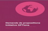Demande de propositions Initiative OPTions · 2019. 11. 13. · L’accès à un avortement sécuritaire est fondamental pour l’égalité des sexes et l’autonomisation des femmes