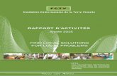 RAPPORT D’ACTIVITES · 2016. 8. 31. · tamment : le projet de collecte et de recyclage des déchets de téléphones mobiles dans la ville de Douala. Notre stratégie d’intervention