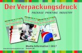 PACKAGE PRINTING INDUSTRY - Der Verpackungsdruckderverpackungsdruck.com/wp-content/uploads/2017/01/... · PACKAGE PRINTING INDUSTRY Media Information Media Information 2017 1 Magazine