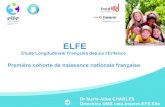 ELFE - ined.fr©s/Journ... · ELFE Etude Longitudinale Française depuis l’Enfance Première cohorte de naissance nationale française Dr Marie-Aline CHARLES Directrice UMS Ined