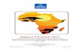 Rapport d'activités Afrique 2012 internet · Rapport d’activités 2012 Page 2 sur 24 « Au cœur de notre rencontre se trouvent tous les pauvres d’Afrique, les victimes de la