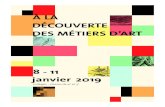 À LA DÉCOUVERTE DES MÉTIERS D’ART - MAD Paris · programme À la découverte des métiers d’art bénéficie à près de 1500 collégiens dans neuf régions françaises en 2019.