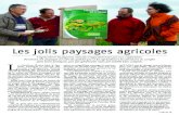 Les jolis paysages agricoles - Association Française · Les jolis paysages agricoles L’agriculture les façonne mais ils n’appartiennent pas aux exploitants. Pourtant, les paysages
