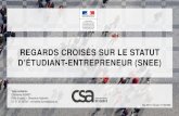 Regards croisés sur le statut d'étudiant-entrepreneur · Avec un désir d’entrepreneuriat partagé par la moitié de l’ensemble des étudiants (48%), le statut d’étudiant-entrepreneur