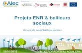 Projets ENR & bailleurs sociaux · -en proposant un accompagnement technique efficace et de qualité tout au long du projet et entièrement pris en charge - ... Dossier de candidature