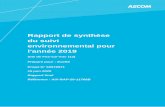 Rapport de synthèse du suivi environnemental pour l'année 2019 · 2020. 6. 23. · Rapport – EveRé, Site de Fos-sur-mer (13) Rapport de synthèse du suivi environnemental pour