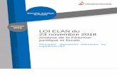 LOI ELAN du 23 novembre 2018 - Convergence LRomh-convergence.org/userfiles/files/loi_elan... · 23 novembre 2018 í analyse ush/djef í 5 introduction la loi n° 2018-1021 du 23 qryhpeuh