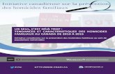 UN SEUL, C’EST DÉJÀ TROP : TENDANCES ET …cdhpi.ca/sites/cdhpi.ca/files/CDHPI-REPORT-frv2.pdf · Entre 2010 et 2015, 418 homicides familiaux sont survenus au Canada, pour un