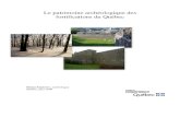 Le patrimoine archéologique des fortifications du Québec · 2011. 6. 8. · 3.4.1 L’évolution de la fortification de la fin du XVIIIe siècle au XXe siècle 72 3.4.2 L’ensemble