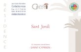 R E S I Sant Jordi - Azur Interpromotion Saint Cy… · Sant Jordi A deux pas des commerces facilitant la vie quotidienne, et au cœur d’un environnement paisible, le Sant Jordi