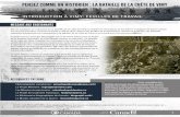 PENSEZ COMME UN HISTORIEN : LA BATAILLE DE LA CRÊTE DE … · 2018. 9. 6. · MESSAGE AUX ENSEIGNANTS Afin de souligner le centenaire de la bataille de la crête de Vimy et d’aider