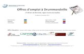 Offres d’emploi à Drummondville€¦ · 3 Pour plus d’informations sur les offres, les entreprises, la région : Contactez Vincent Nguyen vincent.n@riddrummondville.ca 819-472-8333